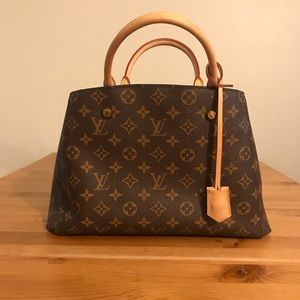 Authentic Louis Vuitton Bag Serial Number TR0136.